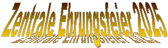 Zentrale Ehrungsfeier 2025