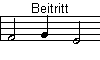 Beitritt