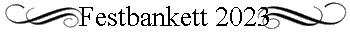 Festbankett 2023