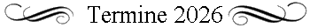 Termine 2026